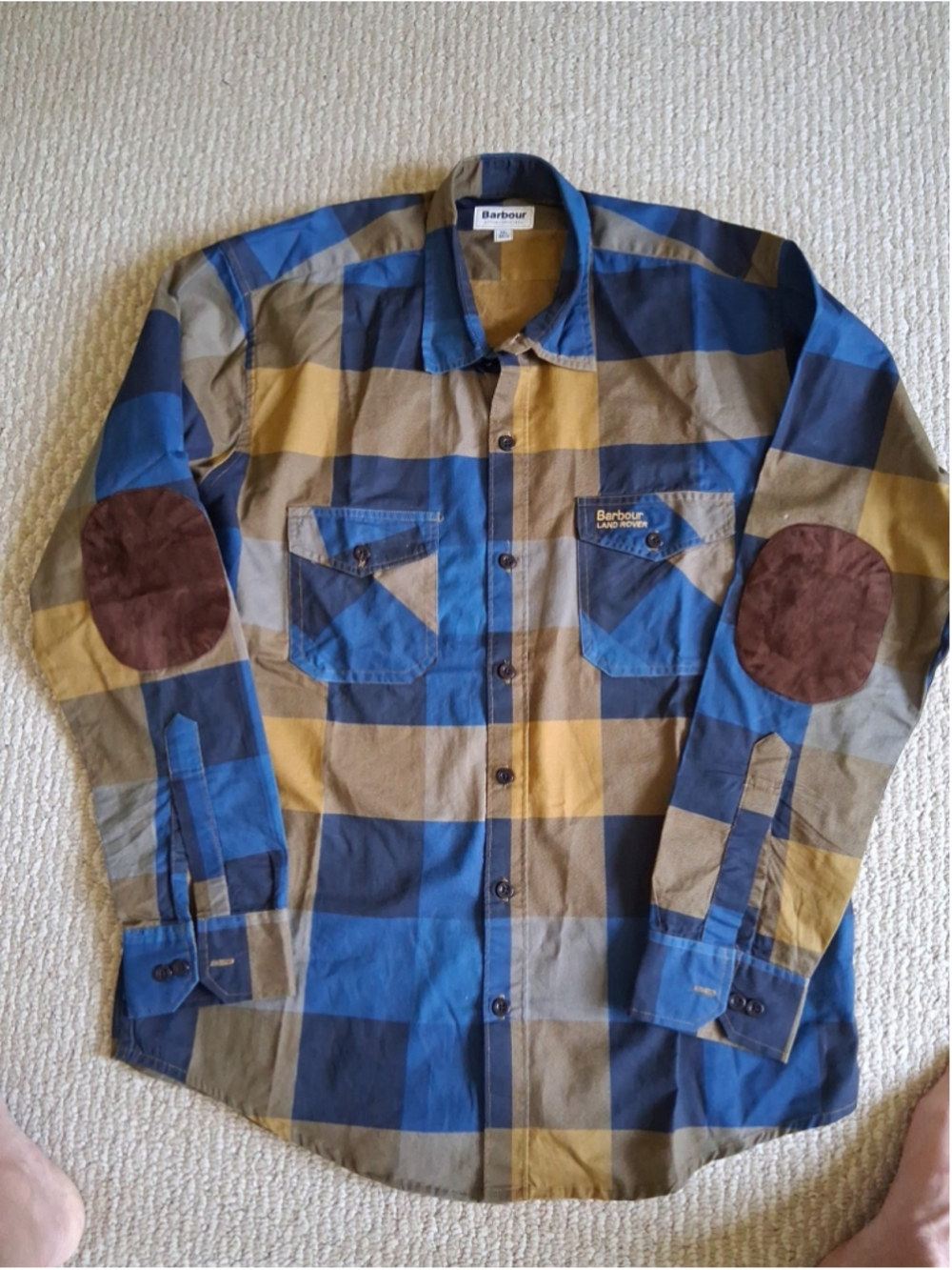 Barbour X Land Rover shirt XXL
